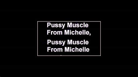 Squeeze Pussy Muscle From Michelle Youtube