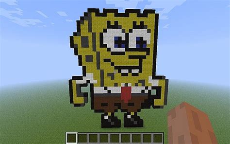 Minecraft Pixel Art Spongebob Other Videos Videos Show Your My XXX