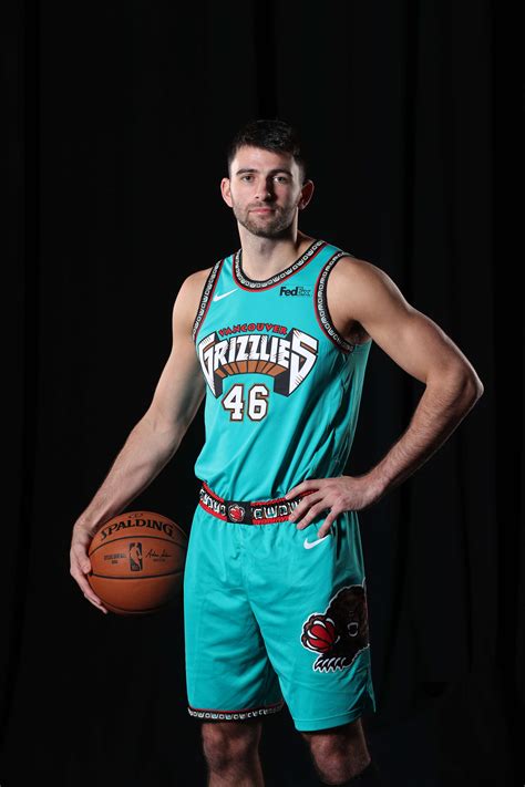 Vancouver Grizzlies 25th Anniversary Throwback Jerseys Media Day