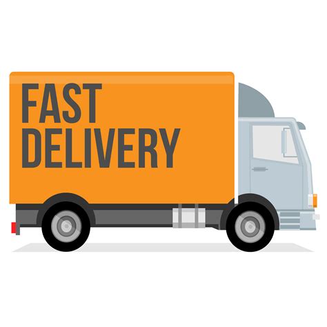 Cartoon Delivery Truck Clip Art