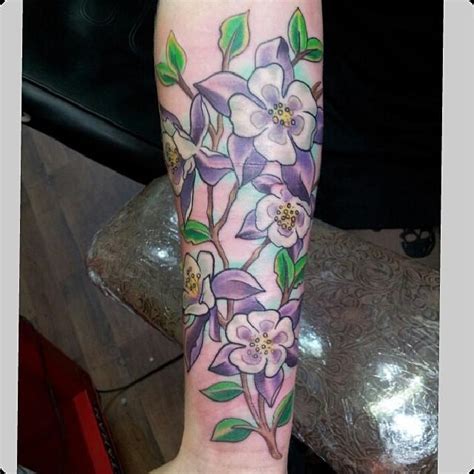 Columbine Flower Photos Tattoo Designs