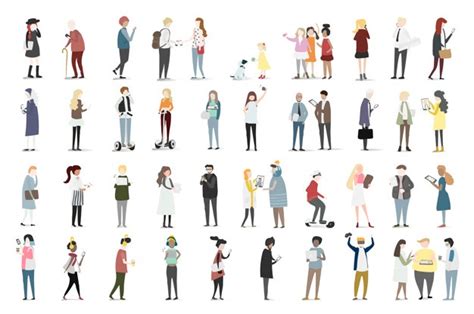Vector People Free Illustrator At Collection Of