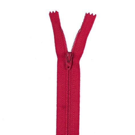 Red Regular Zipper 9 Regular Zippers Zippers Notions