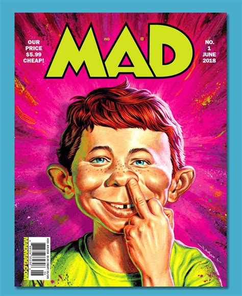 Mad Comic Book Cover Mad Magazine Comic Book Satire Book Comics Text