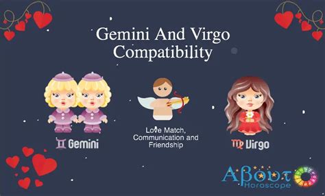 Gemini ♊ And Virgo ♍ Compatibility Love And Friendship