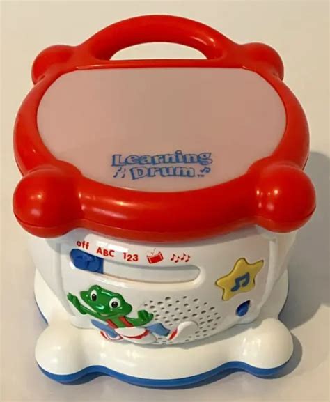Leap Frog Learning Drum 2001 Alphabet Letters Numbers Educational