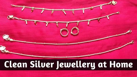 How To Clean Silver Jewellery At Home Easy Method To Clean Silver