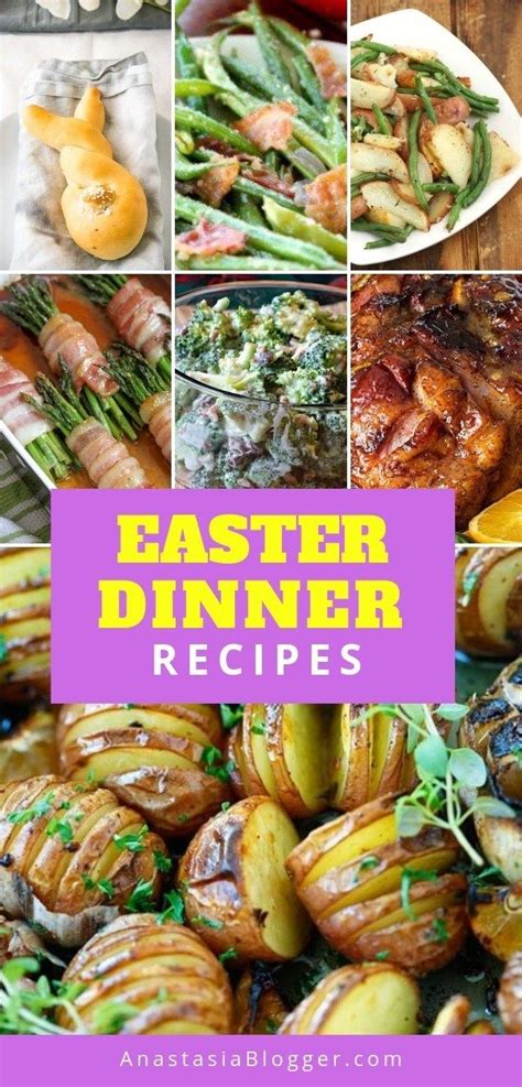 12 Easter Dinner Recipes Ideas Of Traditional Sides And Meat Menus Recipe Easter Dinner