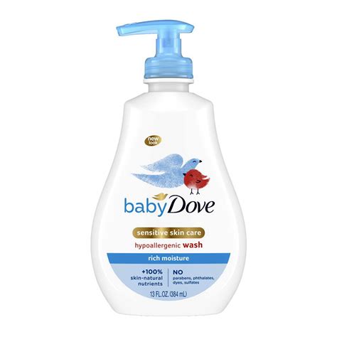 Baby Dove Rich Moisture Tip To Toe Wash 20 Oz