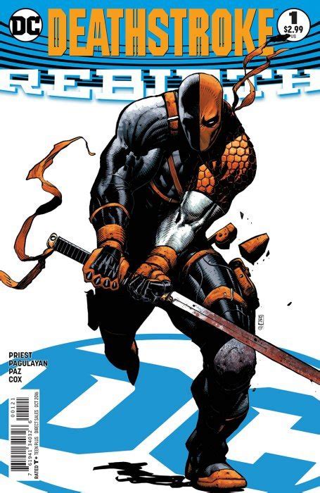 Deathstroke Rebirth 1 Dc Comics