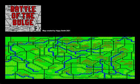 Zx Spectrum Games Battle Of The Bulge Mapa
