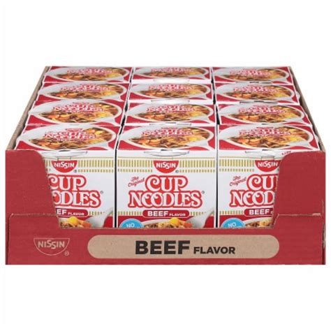 Nissin Beef Flavored Cup Noodles® 2 25 Oz Kroger