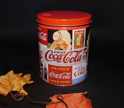 Vintage 1993 Coke Coca Cola Jigsaw Puzzle In Tin Complete Vintage