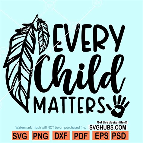Every child matters svg, Orange Shirt Day svg, Child Matters svg - Svg Hubs