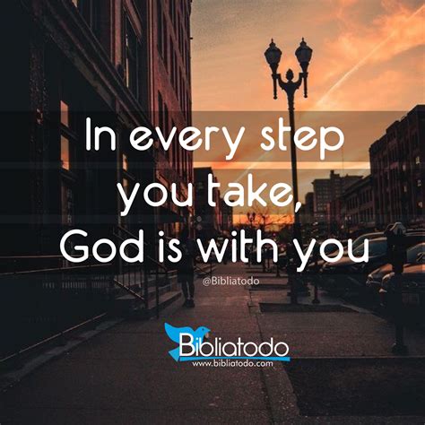 In Every Step You Take God Is With You Christian Pictures