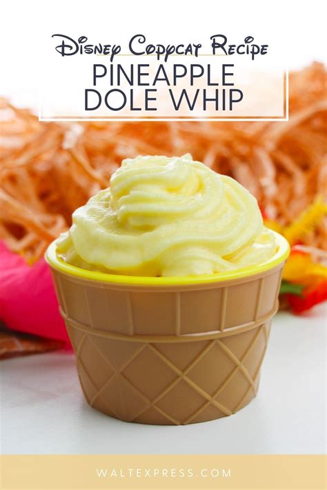 Disney World Copycat Recipes The Dole Whip