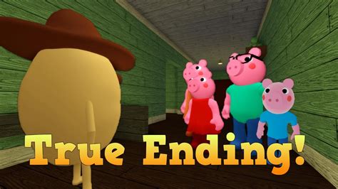 Piggy True Ending Chapter 12 Roblox Piggy Youtube