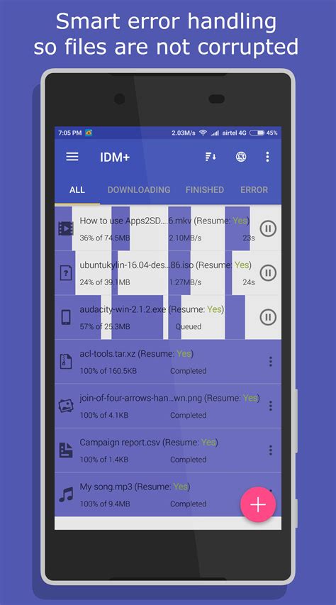 If you're an android user and don't download the app from the official google play store, you may find the. Download Idm Android Pro Apk - Advanced Download Manager ...