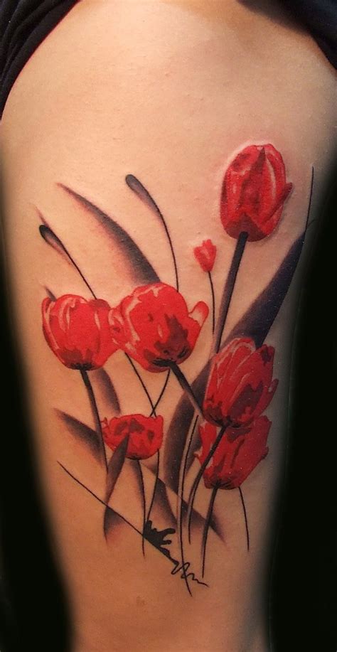 Tulip Tattoos Designs Ideas And Meaning Tattoos For You