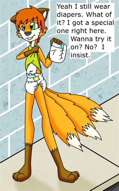 Foxes And Magical Diapers By Lig28 On Deviantart