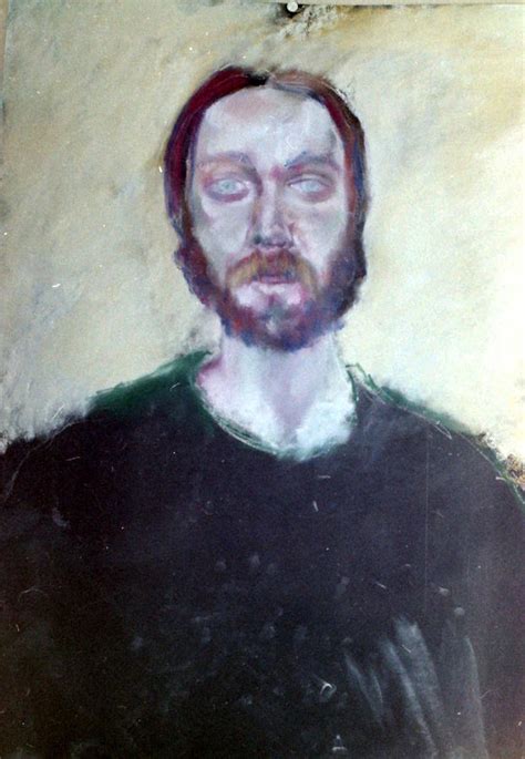 Portrait Of The Artist Pastel By Gregory Anthony Stone
