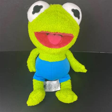 Disney Store Kermit The Frog Plush Baby Muppet Babies 12 Stuffed