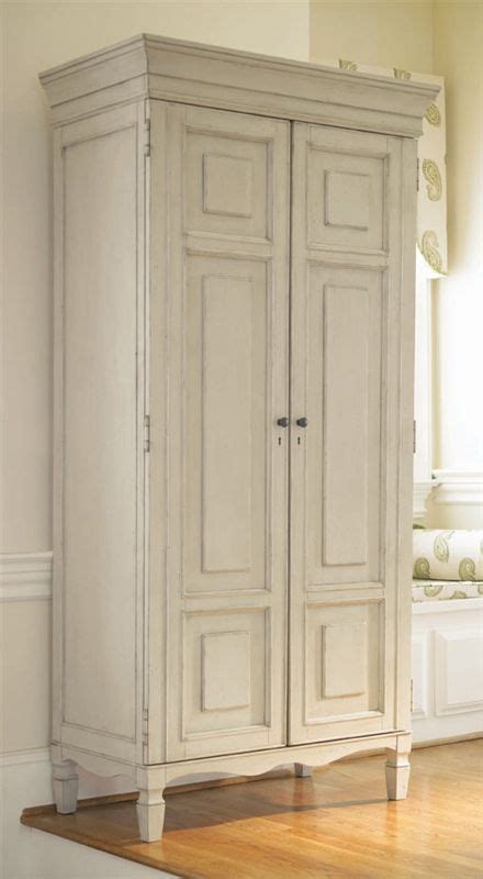 Distressed white bedroom furniture is a way to have new furniture and make it look old or worn. Distressed Wardrobe Armoire - Wardrobe For Home