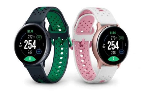 Samsung Unveiled Galaxy Watch Active 2 Golf Edition In South Korea