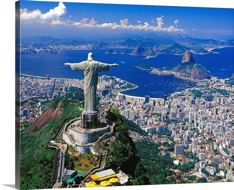 Brazil Rio De Janeiro Christ The Redeemer On Corcovado