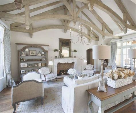 60 Fancy French Country Living Room Decor Ideas
