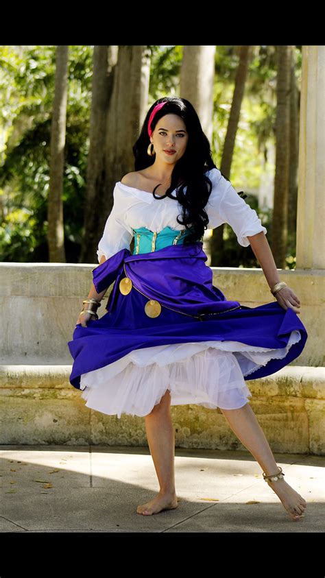 The great thing about esmeralda's costume is that you can buy all components that you need. Disney Esmeralda costume cosplay Instagram: @brirose_cosplay | Esmeralda costume, Disney, Disney ...
