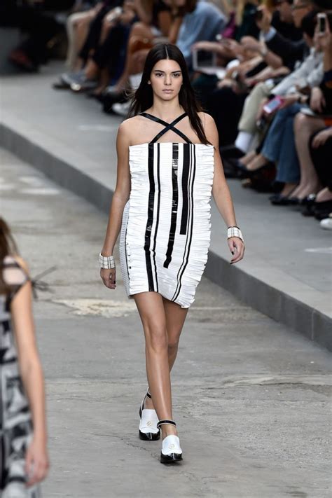 Kendall Jenner Paris Fashion Week Chanel Runway Show Sept 2014
