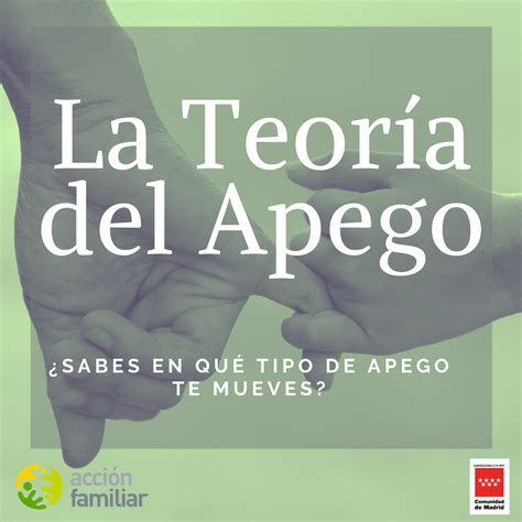 La Teoría Del Apego ¿en Qué Tipo Te Mueves AcciÓn Familiar