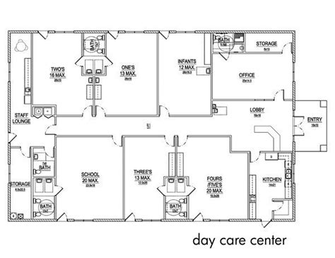 Top Daycare Floor Plans And Designs In 2022 Daycare Center Daycare