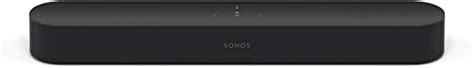 Sonos Beam Compact Smart Soundbar With Alexa Built In In Black Amazon