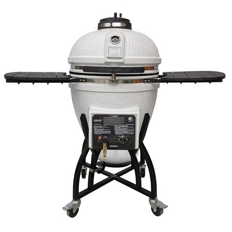 Have A Question About Vision Grills 22 In Kamado Char Gas Dual Fuel