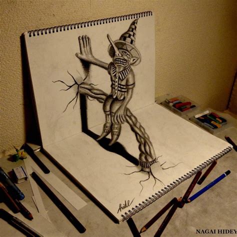 40 Awesome Mejores Dibujos A Lapiz 3d Images Illusion Drawings Images