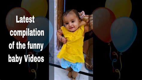 Funny And Cute Baby Dance Videobabies Dancingcrazy Baby Dance Video