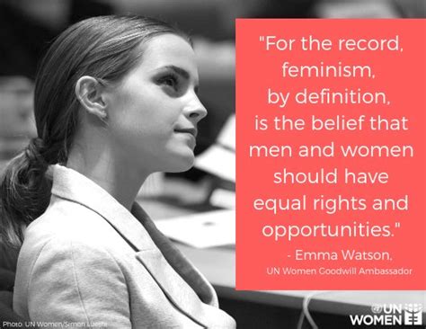 Un Women On Twitter What Does Feminism Mean Our Goodwill Ambassador Emmawatson Shares