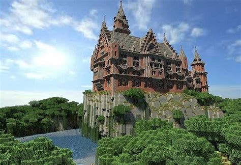 Medieval Fortress Minecraft Castle Ideas Rated 44 From 298 Votes
