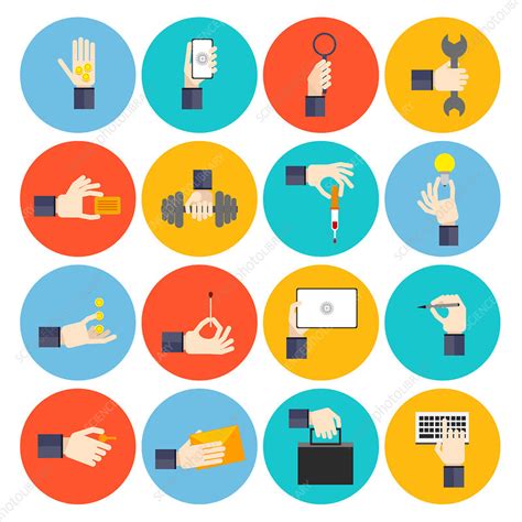 Everyday Object Icons Illustration Stock Image F0198963 Science