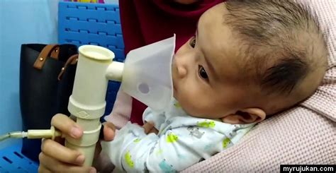 Tak lena tidur ke semalam? Mesin Nebulizer Untuk Selsema, Batuk Dan Kahak Bayi