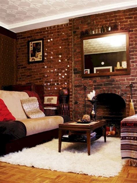 Wright's ferry brick tile living room, marietta color mix. 25+ Gorgeous Brick Living Room Design Ideas / FresHOUZ.com ...