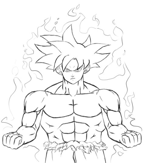 Ultra Instinct Goku By Darkangel9357 On Deviantart