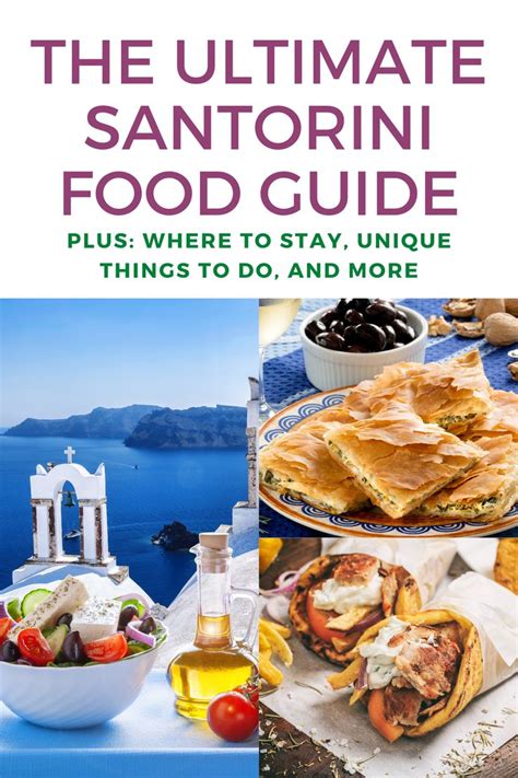Santorini Food Guide Best Eats Restaurants And Local Specialties