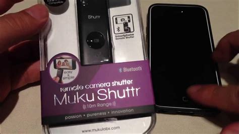 Muku Shuttr Bluetooth Remote Camera Shutter Control Review Youtube