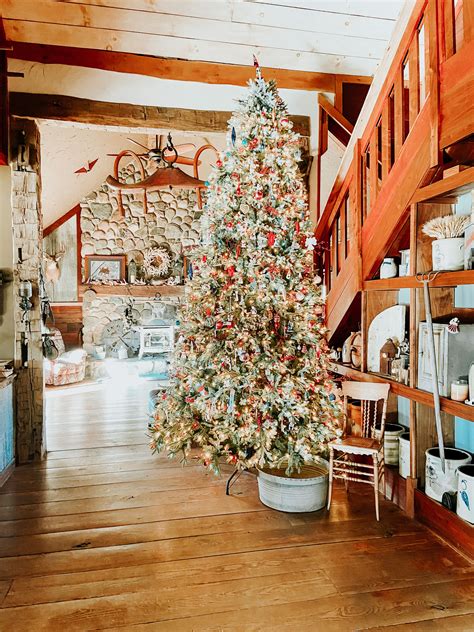 Rustic Country Christmas Country Christmas Trees Country Christmas