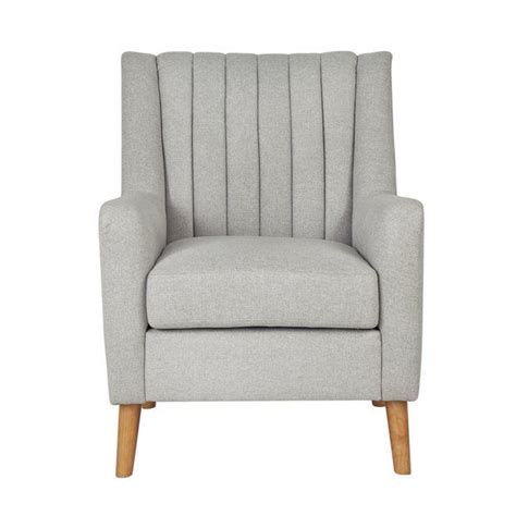 Armchairs chairs tub swivel and accent chairs argos page 2. Buy Argos Home Heidi Mid Century Fabric Armchair - Light ...