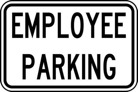 Employee Parking Sign Save 10 Instantly