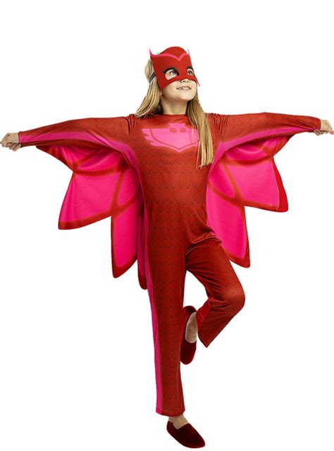 Pj Masks Owlette Costume For Girls The Coolest Funidelia